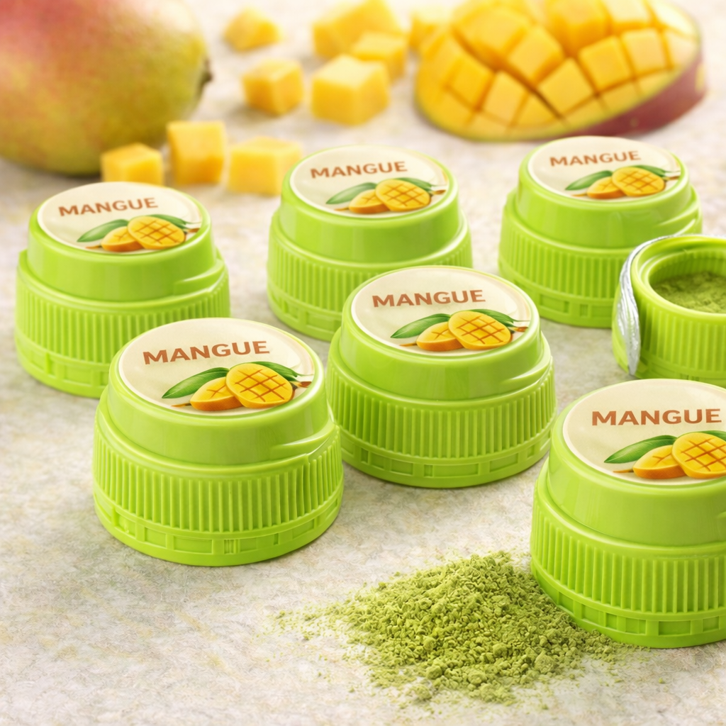 🍵 Matchapōp "Mangue"– Capsules Matcha Instantanées (Lot de 10)