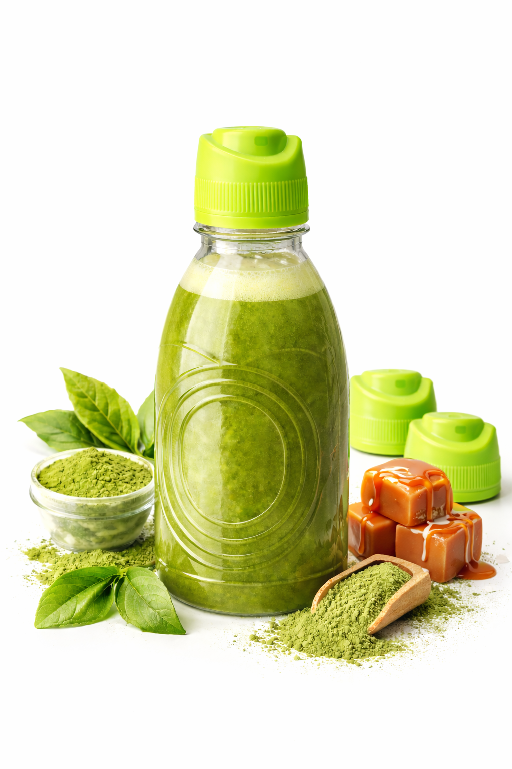 🍵 Matchapōp "Caramel"– Capsules Matcha Instantanées (Lot de 10)